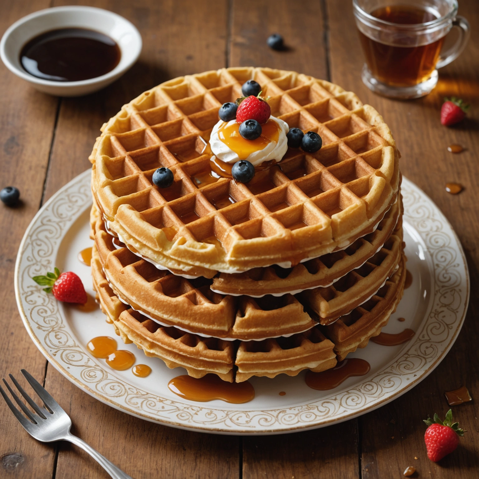 Торт из вафельных коржей: вкусное решение для сладкоежек и занятых хозяек