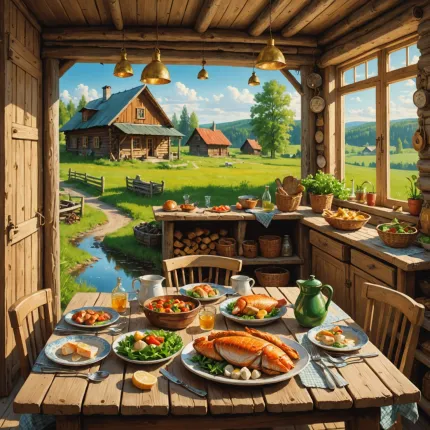Рыба по-деревенски: возвращение к традициям и натуральному вкусу